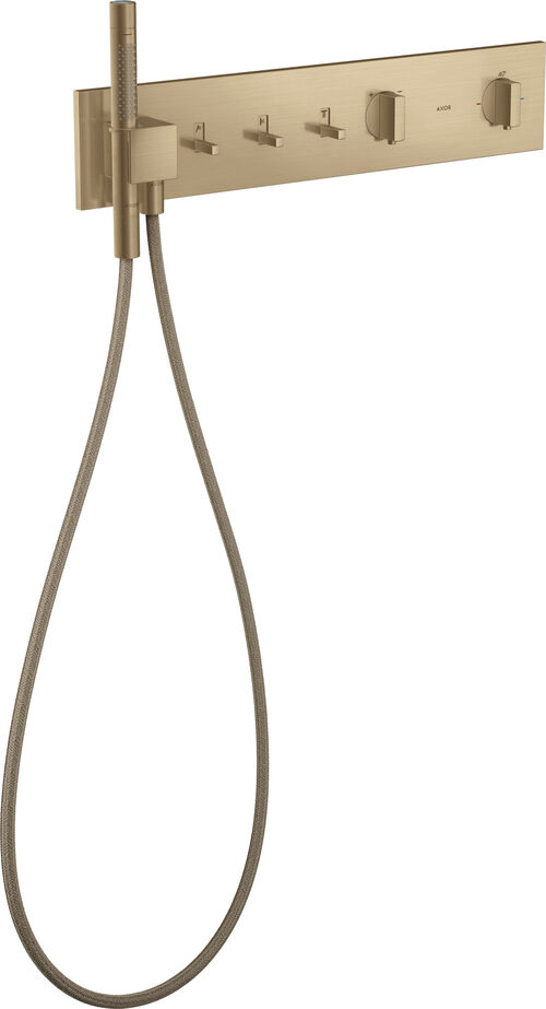 Shower Composition Axor brushed bronze