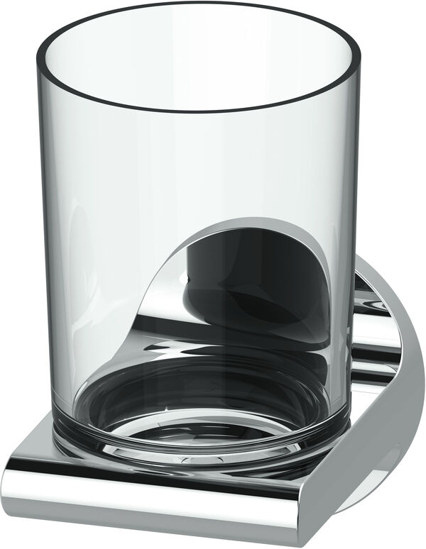 Porte-verre Bodenschatz Onya Chrom&eacute; image number 0