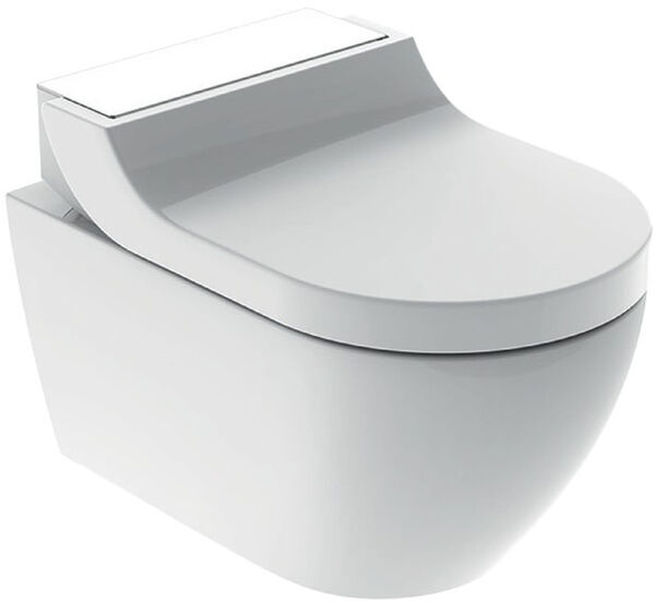 WCdouche Geberit AquaClean Tuma Comfort Verre blanc image number 0