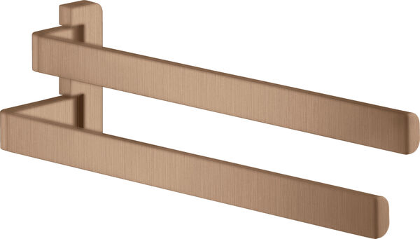 Porte-linge Axor Universal Softsquare Brushed red gold image number 0