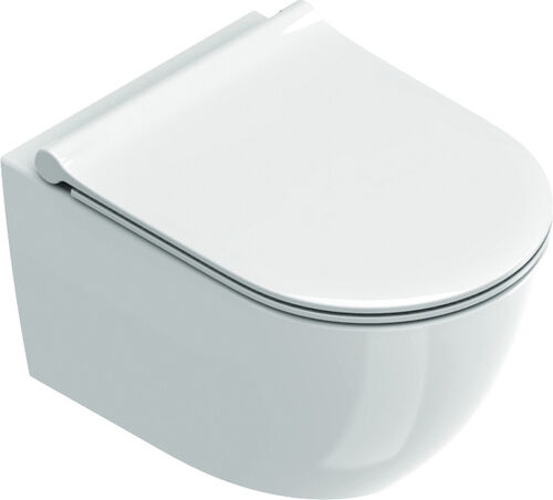 Vaso sospeso Alterna modena S-Tec rimless Bianco Cleaneffekt