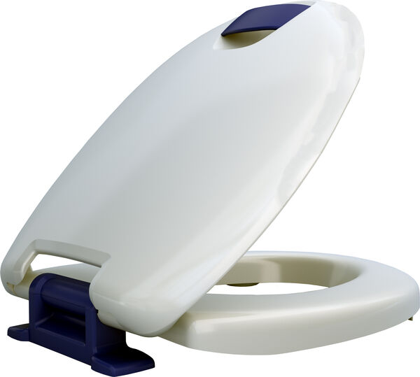 Si&egrave;ge de WC Haromed Blanc image number 0