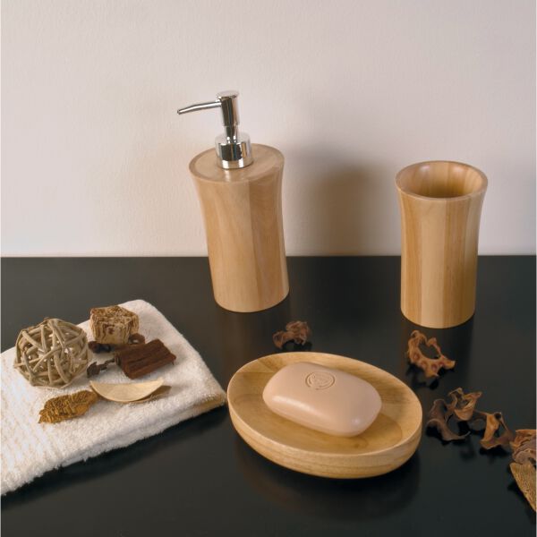 Distributeur de savon Spirella Gobi Bambuss image number 1