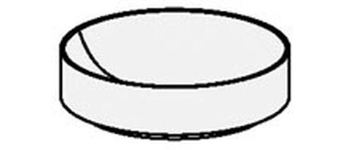 Lavabo &agrave; poser Alterna Amide Glacier white