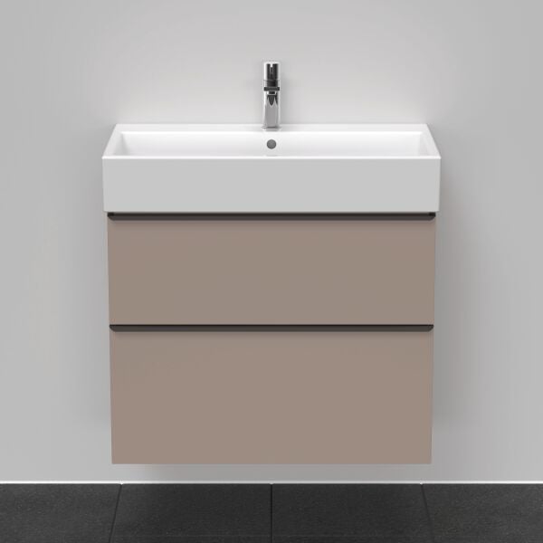 Armadio sottolavabo Duravit D-Neo Basalto opaco image number 2
