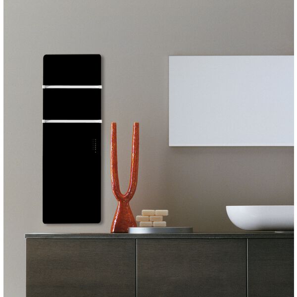 Radiatore da bagno Eyebeam Slim S nero opaco image number 1