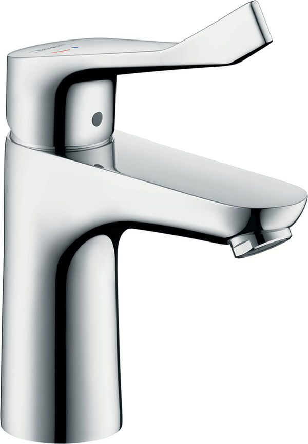 Einlochmischer Hansgrohe Focus Care 100 Verchromt image number 0