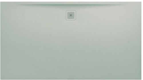 Duschenwanne Laufen Pro Superflach 180 x 100 cm Hellgrau matt