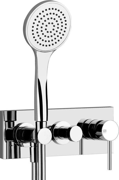 Bade- und Duschenmischer Endmontageset Emporio Via Tortona Verchromt