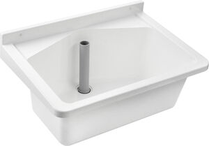 Bac à laver Alterna forte 65 blanc marbré