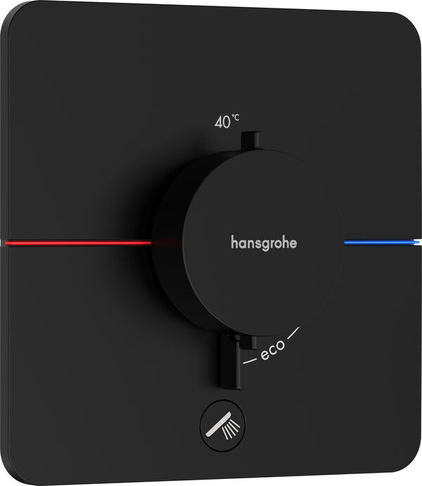 Sistema da doccia Hansgrohe Shower Select Comfort Q, termostato, placca di copertura angolata, 155 image number 0