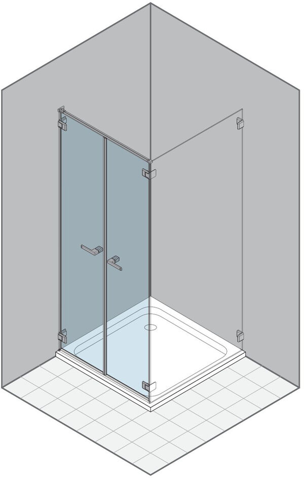 Porte pendulaire Duka Gallery 3000 New 60 - 92 cm    image number 0