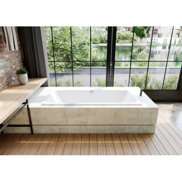 Vasca da bagno Kaldewei Asymmetric Duo 170 x 80 cm Bianco image number 1