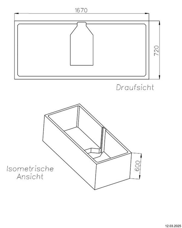 Support de baignoires Schedel image number 1