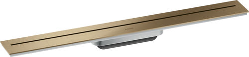 Duschrinne Axor Drain Brushed bronze