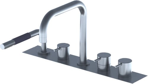 Garniture de remplissage Vola 5-trous Chrom&eacute;