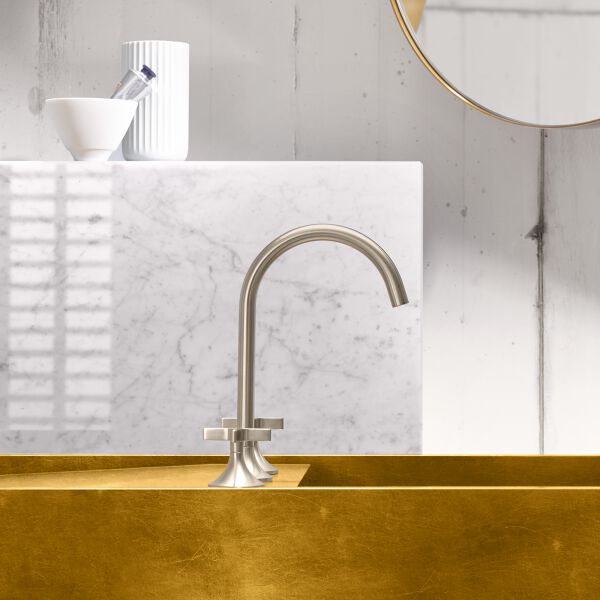 Dreilochbatterie Dornbracht Vaia Dark platinum matt image number 3