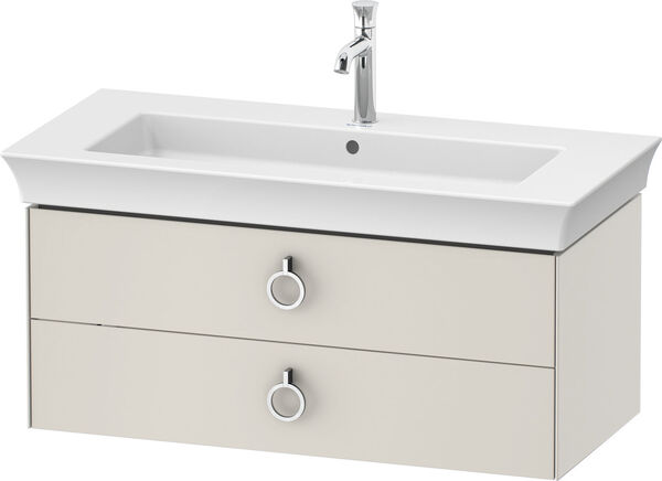 Meuble sous-lavabo Duravit White Tulip Nordic white mat image number 0