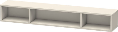 Regalelement L-Cube Taupe