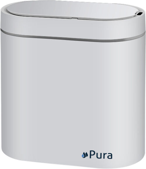 Bo&icirc;te ordures hygi&eacute;nique Pura Premium Blanc mat