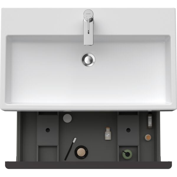 Waschtischmöbel Duravit D-Neo Betongrau matt image number 4