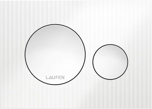 Placca di comando Laufen Ineo Moondance Bianco