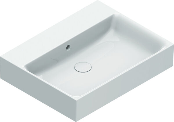 Auflegewaschtisch Alterna elena 60 x 47 cm Weiss Cleaneffekt image number 0