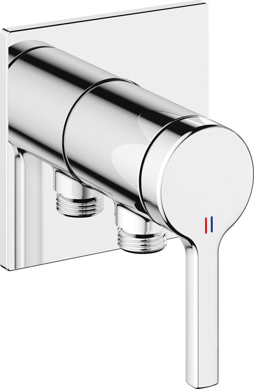 Duschenmischer-Endmontageset KWC Homebox Ava 2.0 verchromt