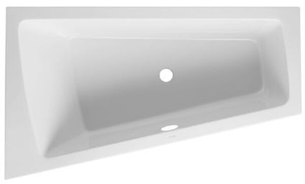 Baignoire d'angle Duravit Paiova blanc image number 0