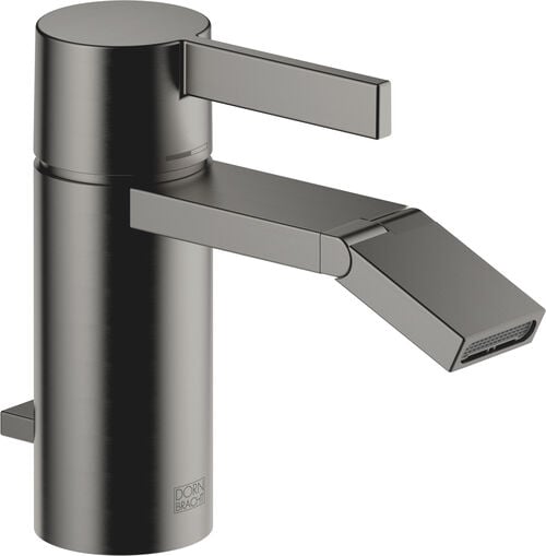 M&eacute;langeur de bidet Dornbracht Imo Dark platine mat Avec A&eacute;rateur