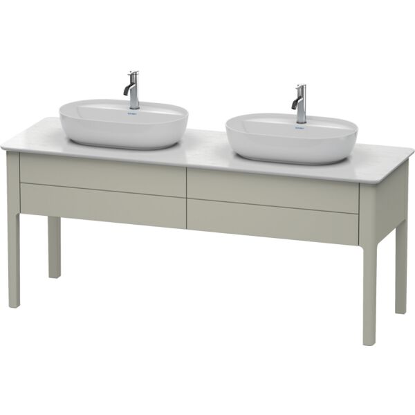 Waschtischmöbel Duravit Luv taupe matt image number 1