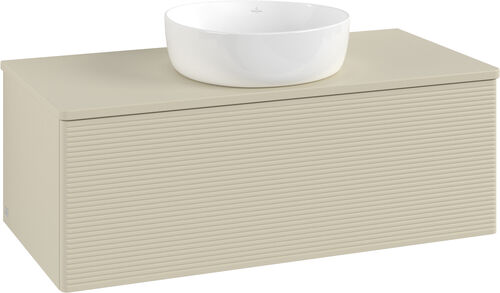 Waschtischmöbel Villeroy & Boch Antao silk grey matt