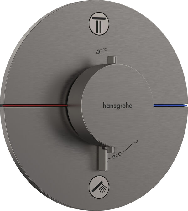 Syst&egrave;me de douche Hansgrohe Shower Select Comfort S Brushed black chrome image number 0