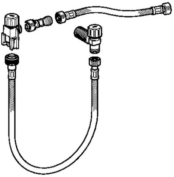 Set de raccordement &agrave; l'eau Geberit image number 0