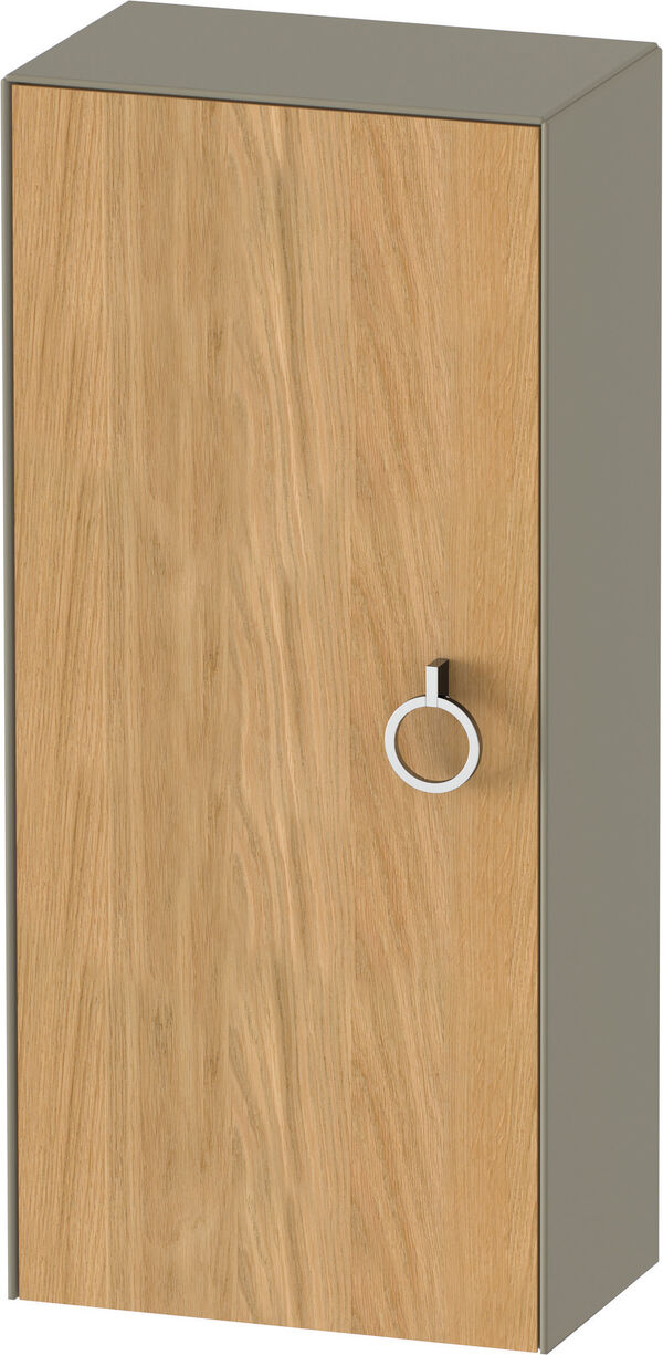 Armoire lat&eacute;rale Duravit White Tulip Stone grey brillant image number 0