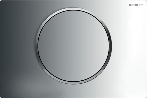 Plaque de déclenchement Geberit Sigma10 round brillant/mat/brillant image number 0