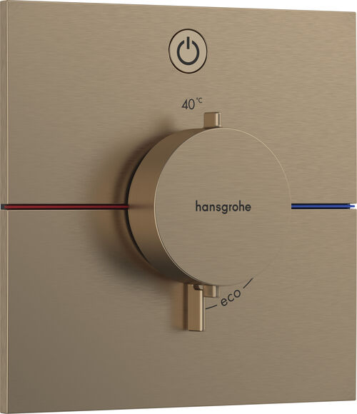 Sistema da doccia Hansgrohe Shower Select Comfort E Brushed bronze
