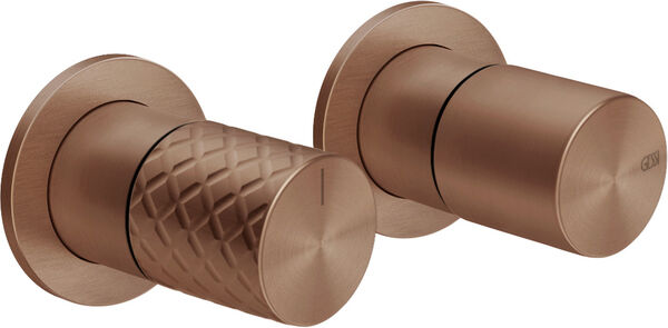 Bade- und Duschenmischer Endmontageset Gessi Habito Copper brushed intreccio image number 0