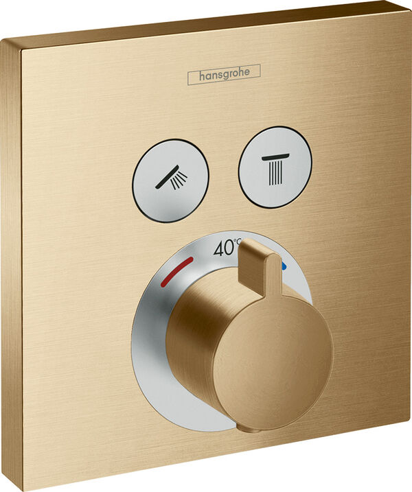 Duschsystem Hansgrohe Shower Select brushed bronze image number 0