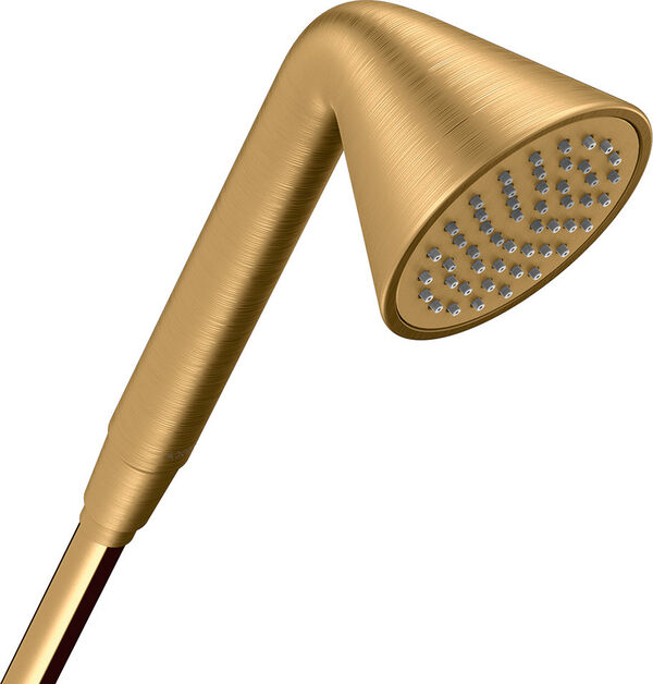 Douche à main Axor Front 1-Jet Ecosmart brushed brass image number 0