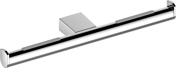 Porte-papier double Keuco Plan Acier inoxydable mat image number 0