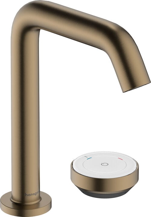 Batterie à 2-trous Hansgrohe Tecturis S Brushed bronze