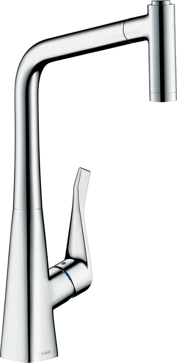 Mélangeur d'évier Hansgrohe Metris chromé image number 0