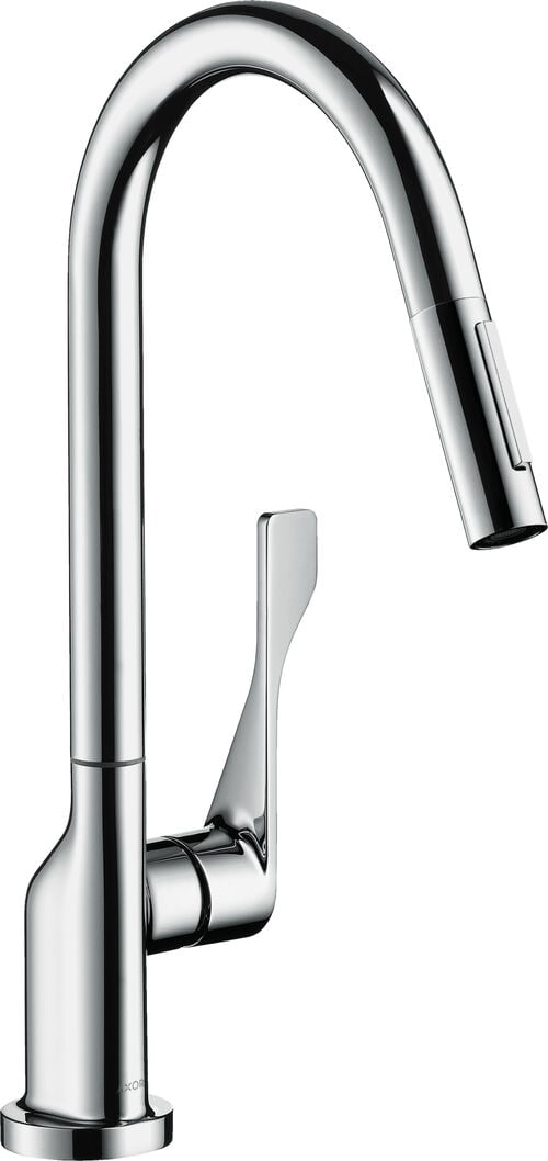 M&eacute;langeur d'&eacute;vier Axor Citterio Couleur acier inoxydable