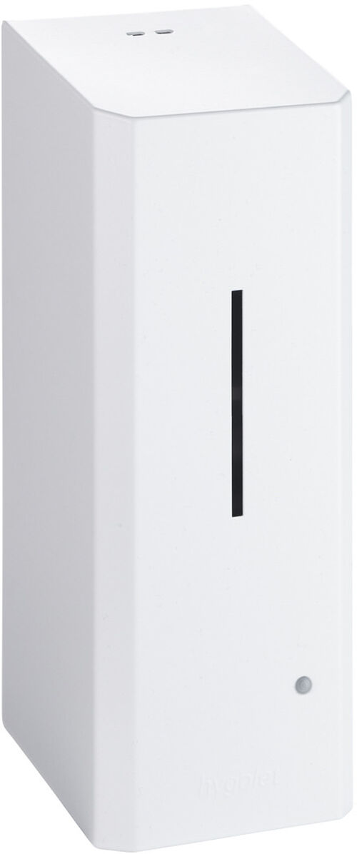 Distributore di sapone Hygolet Vario Edge Bianco opaco Verniciato a polvere