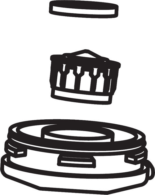 Griglia KWC, con attacco a baionetta (Z.538.439)