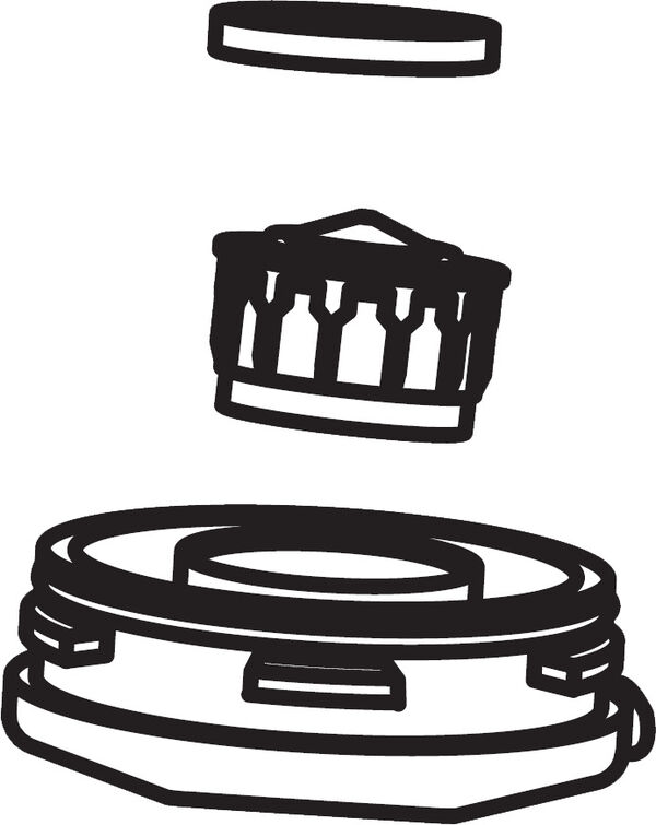 Grille KWC avec fermeture à baïonnette (Z.538.439) image number 0