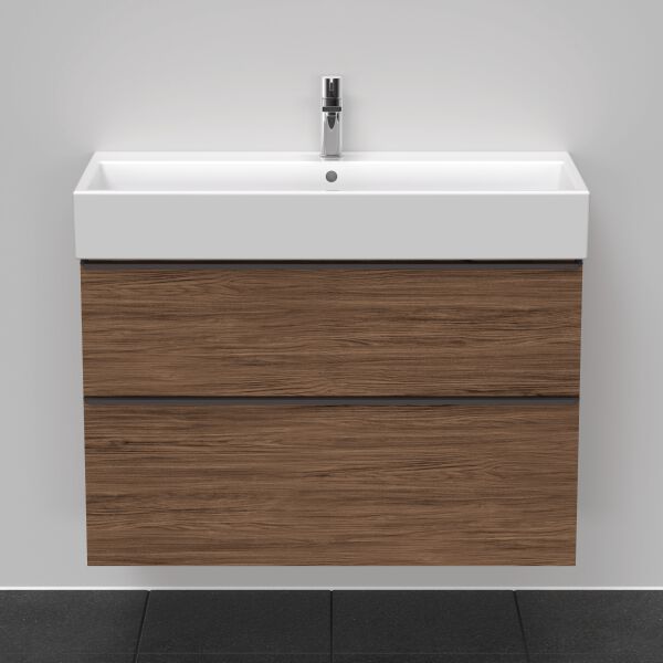 Armadio sottolavabo Duravit D-Neo noce scuro image number 2