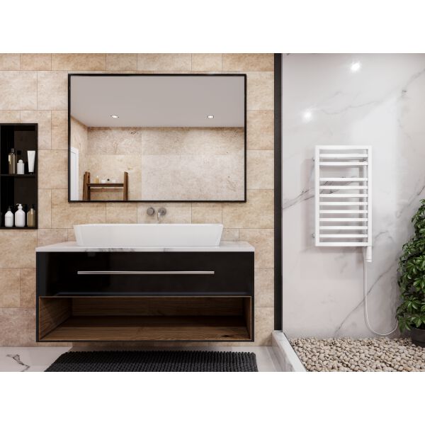 Badheizk&ouml;rper Zehnder Quaro Spa Weiss Heizpatrone rechts image number 1