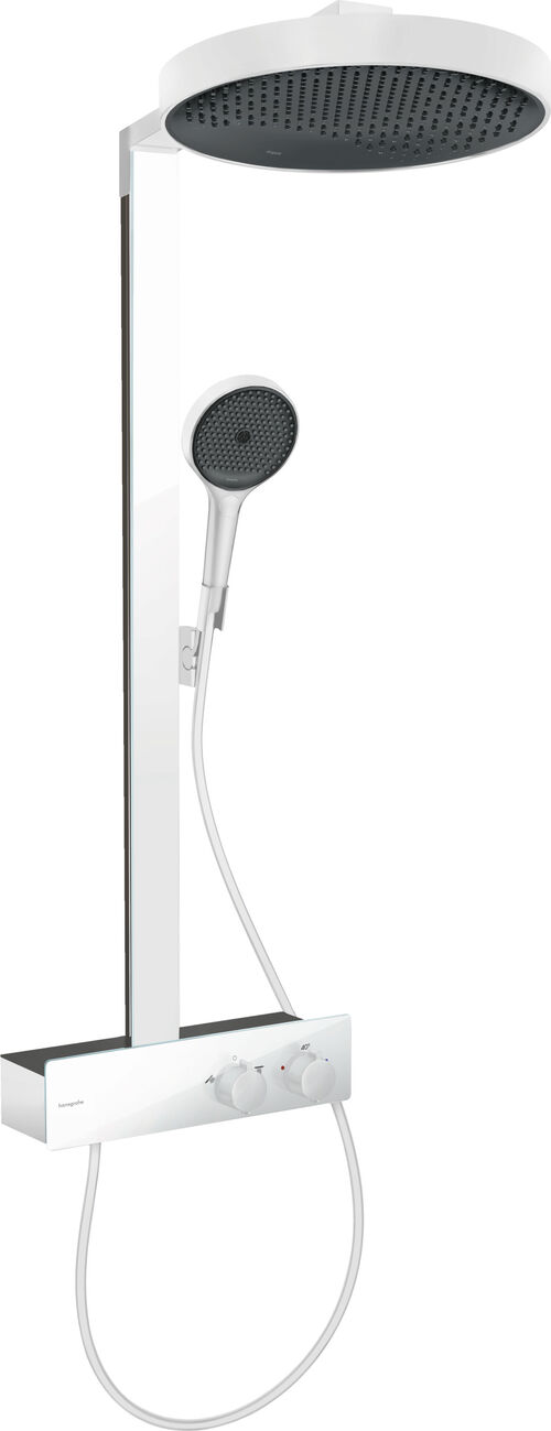 Showerpipe Hansgrohe Rainfinity &frac12;" Weiss matt